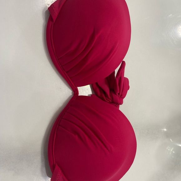 Small push-up, strapless bikini top - Picture 2 of 2